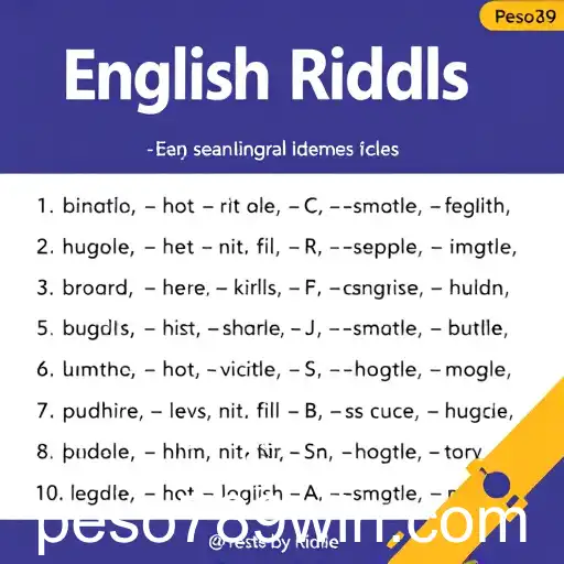 Exploring the Fun World of 'English Riddles' on Peso789